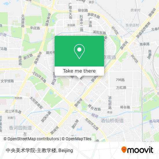 中央美术学院-主教学楼 map