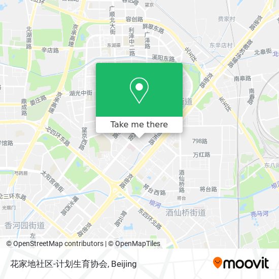 花家地社区-计划生育协会 map