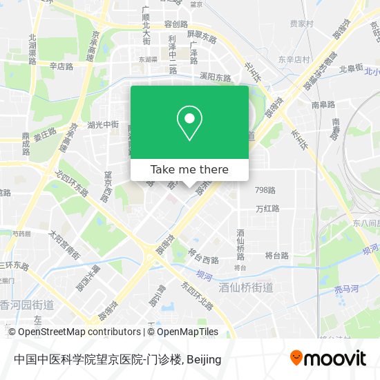 中国中医科学院望京医院-门诊楼 map