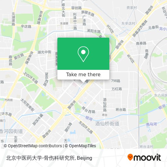 北京中医药大学-骨伤科研究所 map
