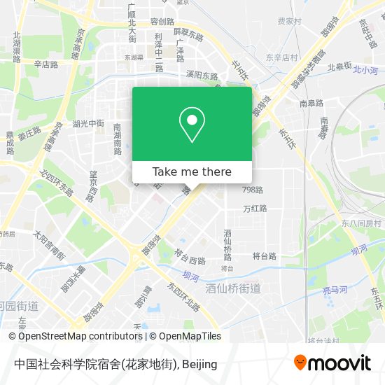 中国社会科学院宿舍(花家地街) map