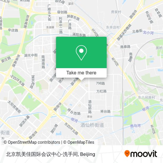 北京凯美佳国际会议中心-洗手间 map