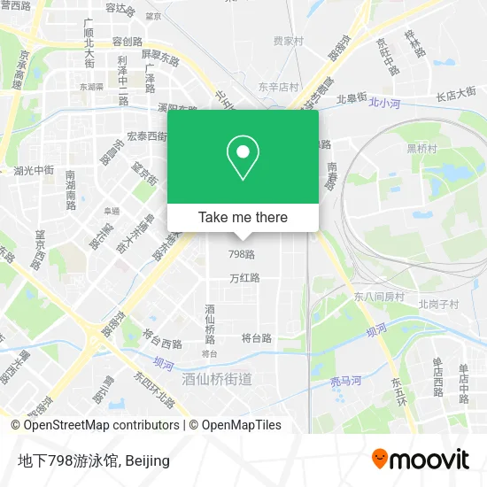 地下798游泳馆 map