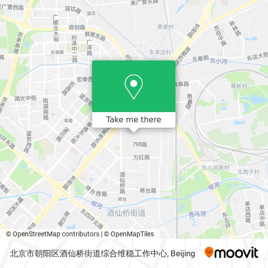 北京市朝阳区酒仙桥街道综合维稳工作中心 map