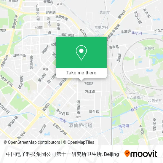 中国电子科技集团公司第十一研究所卫生所 map