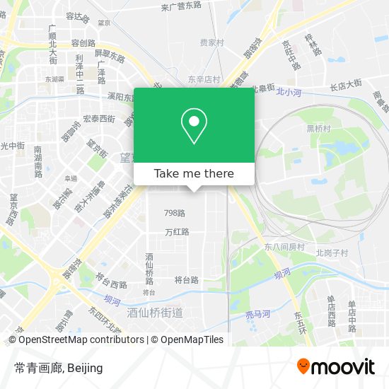 常青画廊 map