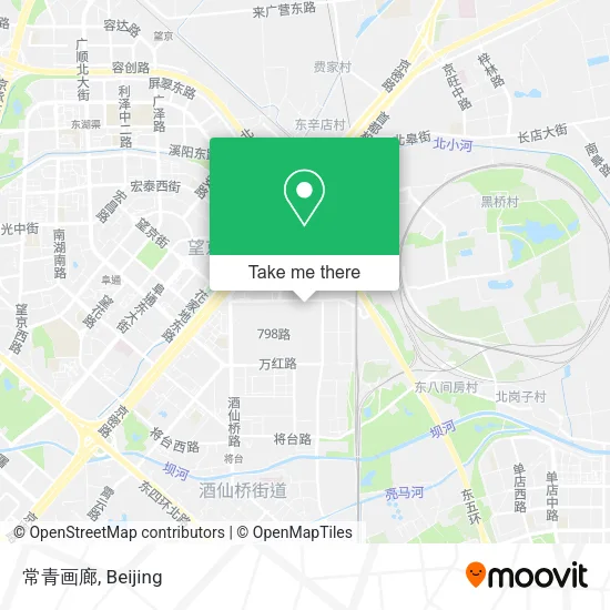 常青画廊 map