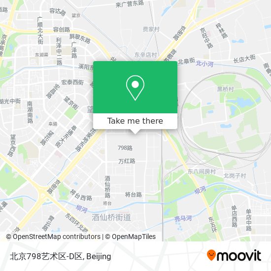 北京798艺术区-D区 map