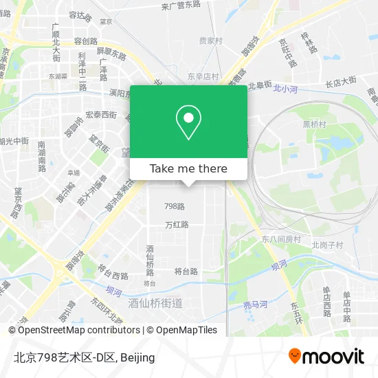 北京798艺术区-D区 map