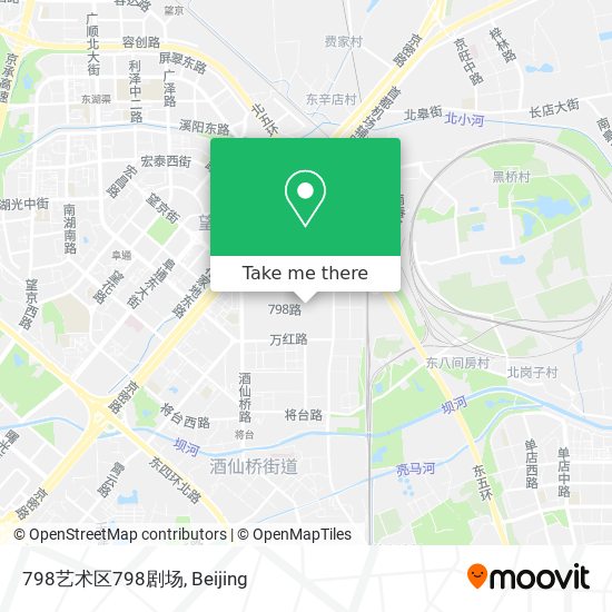 798艺术区798剧场 map