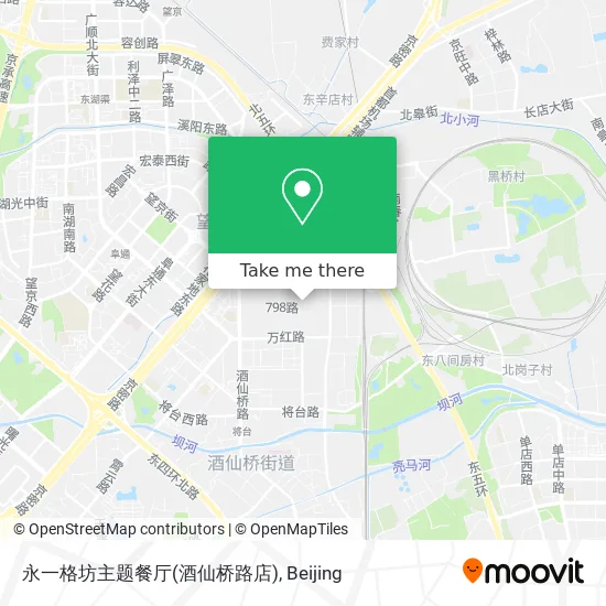 永一格坊主题餐厅(酒仙桥路店) map