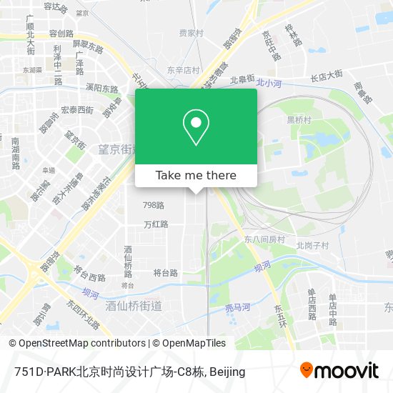 751D·PARK北京时尚设计广场-C8栋 map