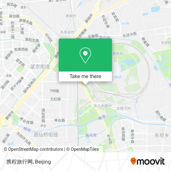 携程旅行网 map