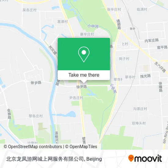 北京龙凤游网城上网服务有限公司 map