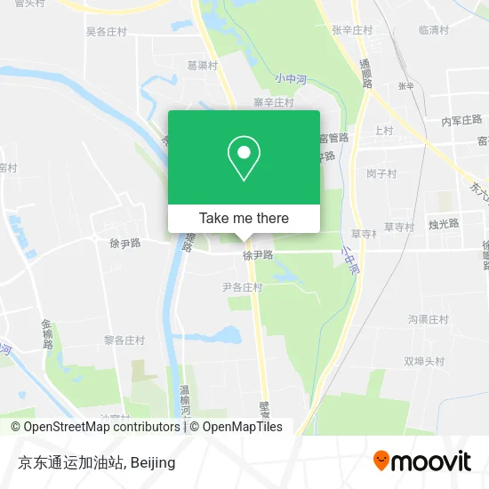 京东通运加油站 map