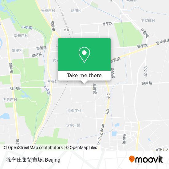 徐辛庄集贸市场 map