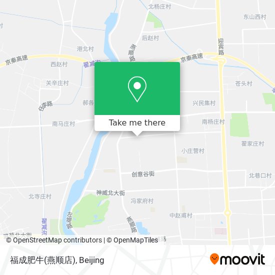 福成肥牛(燕顺店) map