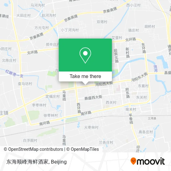 东海顺峰海鲜酒家 map