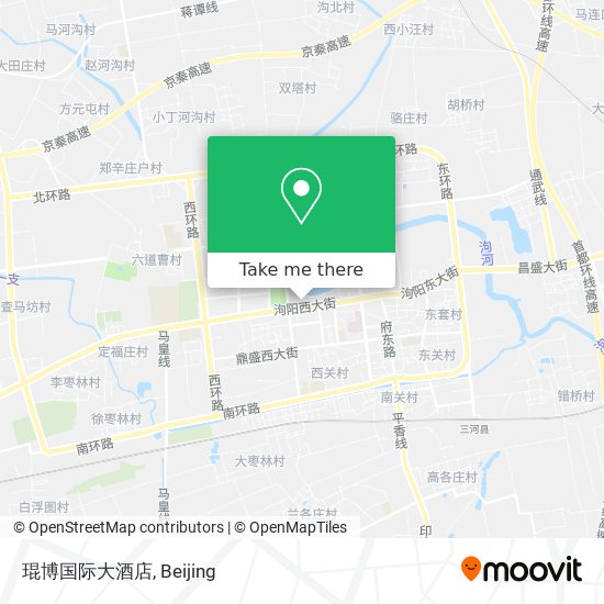 琨博国际大酒店 map