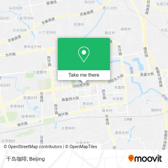 千岛咖啡 map