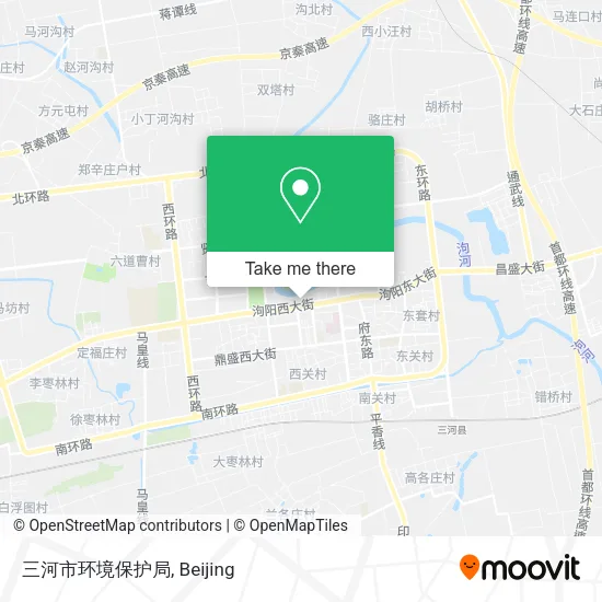 三河市环境保护局 map