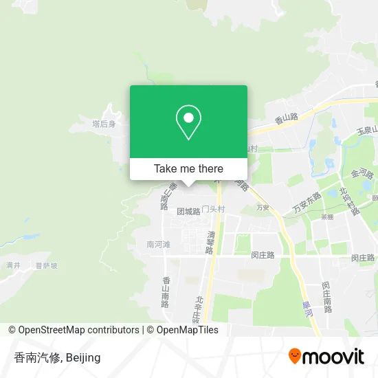香南汽修 map
