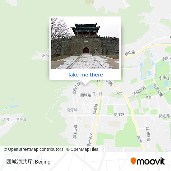 团城演武厅 map