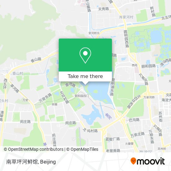 南草坪河鲜馆 map