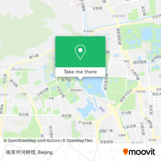 南草坪河鲜馆 map