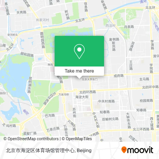 北京市海淀区体育场馆管理中心 map