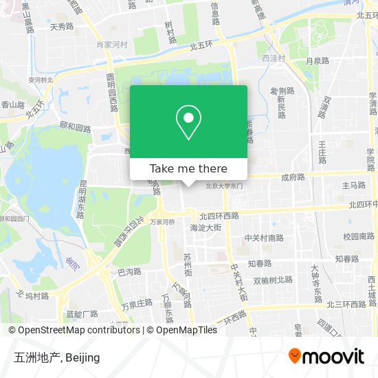 五洲地产 map