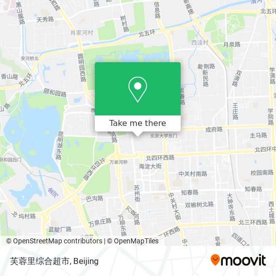 芙蓉里综合超市 map