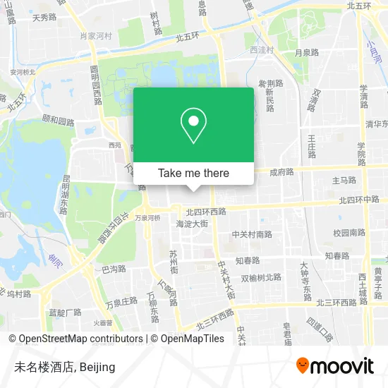 未名楼酒店 map