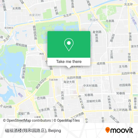 磁福酒楼(颐和园路店) map