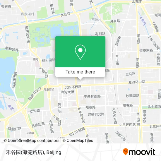 禾谷园(海淀路店) map