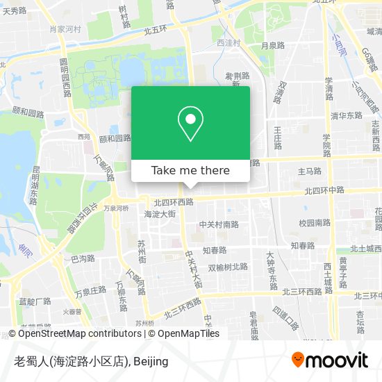 老蜀人(海淀路小区店) map
