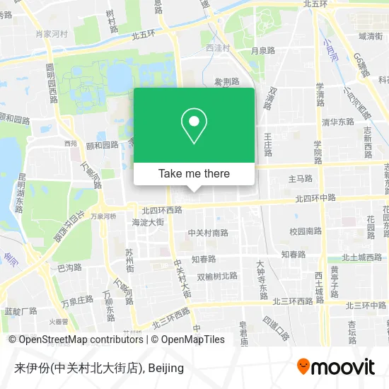 来伊份(中关村北大街店) map