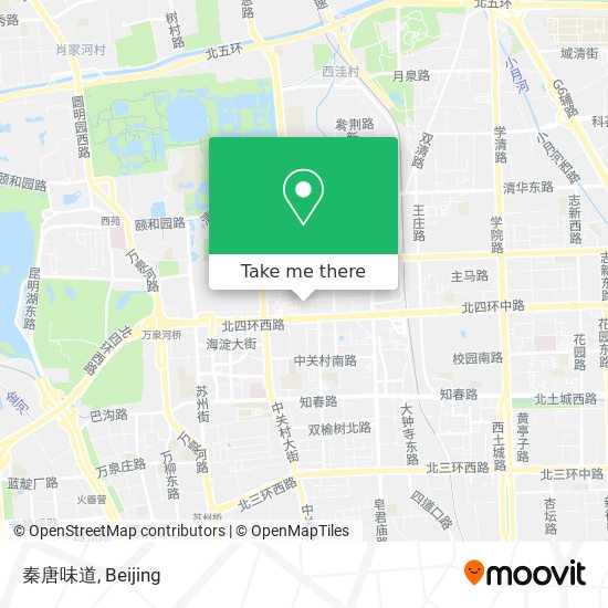 秦唐味道 map