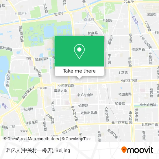 养亿人(中关村一桥店) map