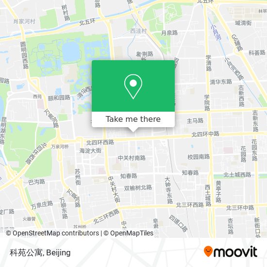 科苑公寓 map