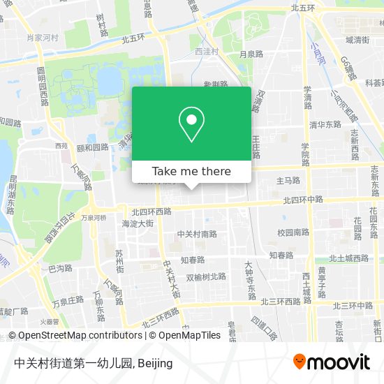 中关村街道第一幼儿园 map