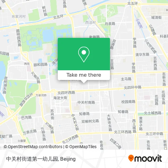 中关村街道第一幼儿园 map