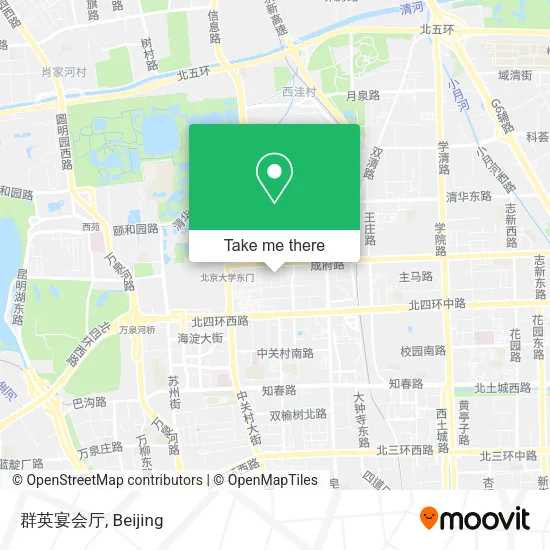 群英宴会厅 map