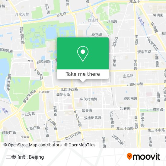 三秦面食 map