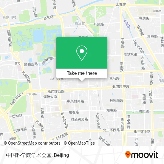 中国科学院学术会堂 map