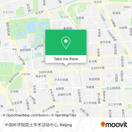中国科学院院士学术活动中心 map