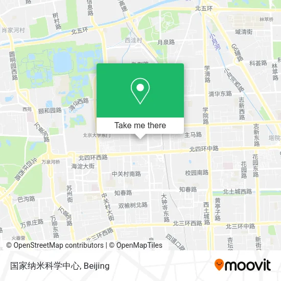 国家纳米科学中心 map