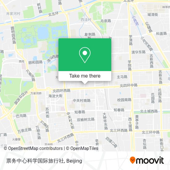 票务中心科学国际旅行社 map
