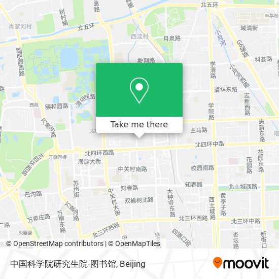 中国科学院研究生院-图书馆 map
