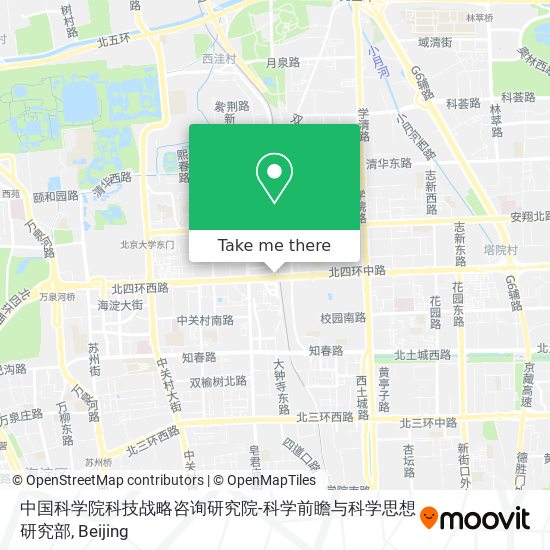 中国科学院科技战略咨询研究院-科学前瞻与科学思想研究部 map